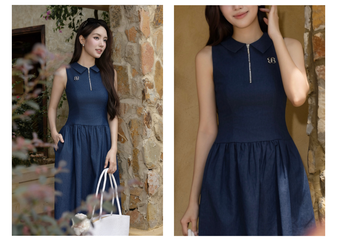 Đầm Dạo Phố Linen Dài Xòe - DAG41T