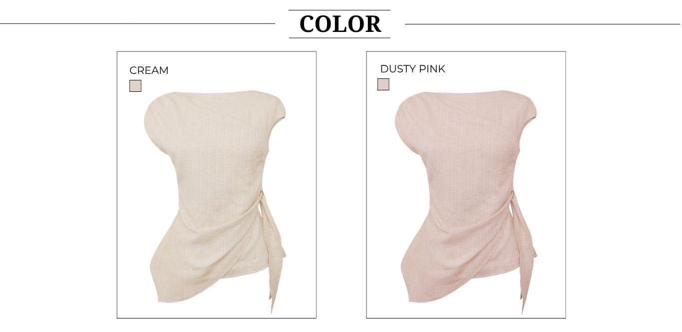 Áo Kiểu Dạo Phố Linen Tay Con - AAI44A