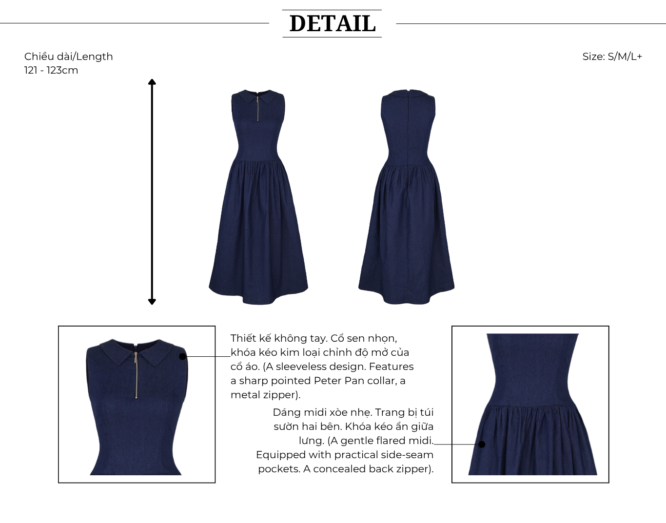 Đầm Dạo Phố Linen Dài Xòe - DAG41T