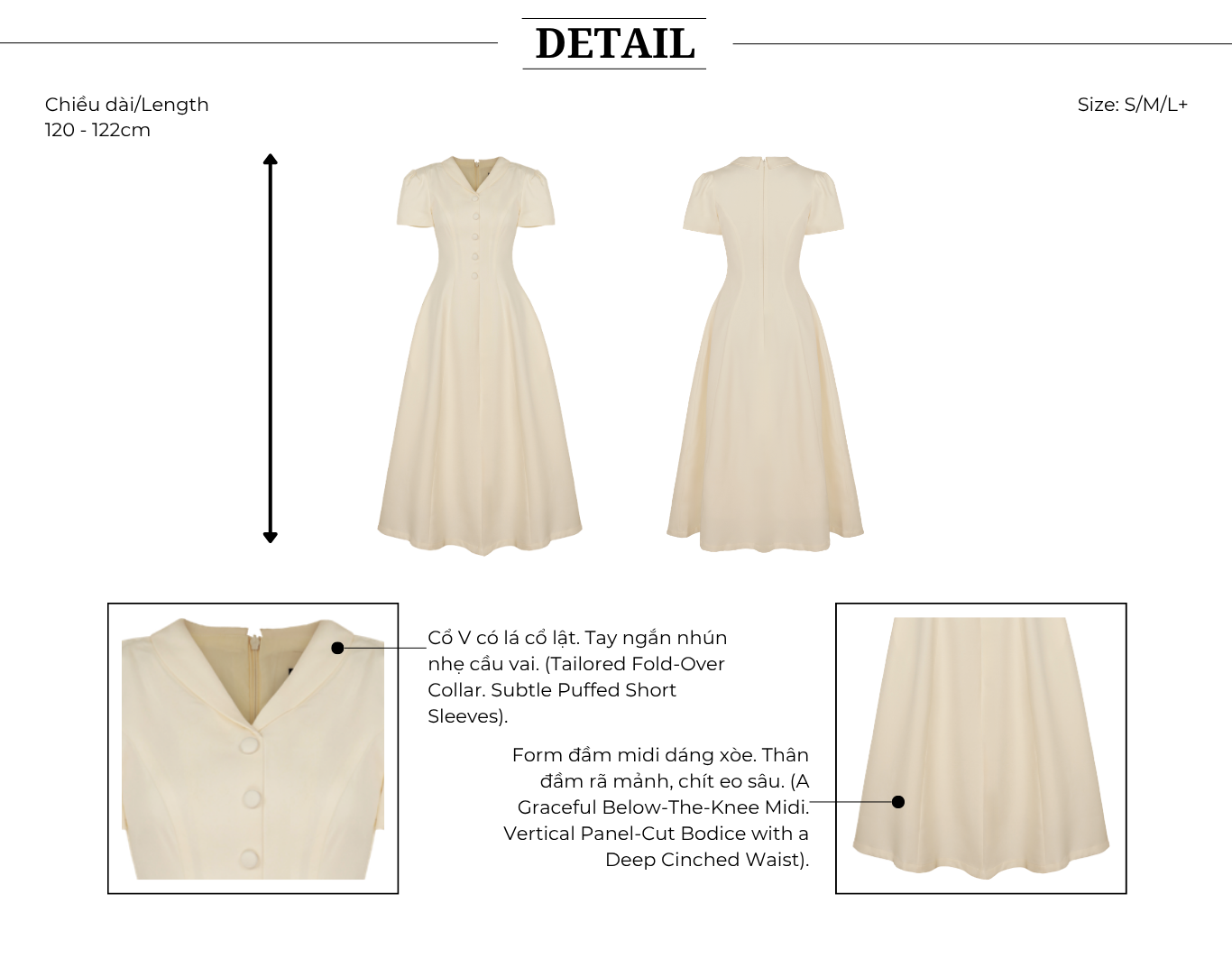 Đầm Xòe Tiệc Cotton Dài - DAH21A