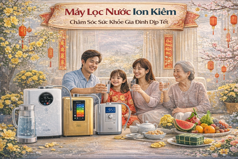 Máy Lọc Nước Ion Kiềm Dịp Tết: Món Quà Sức Khỏe Cho Cả Gia Đình