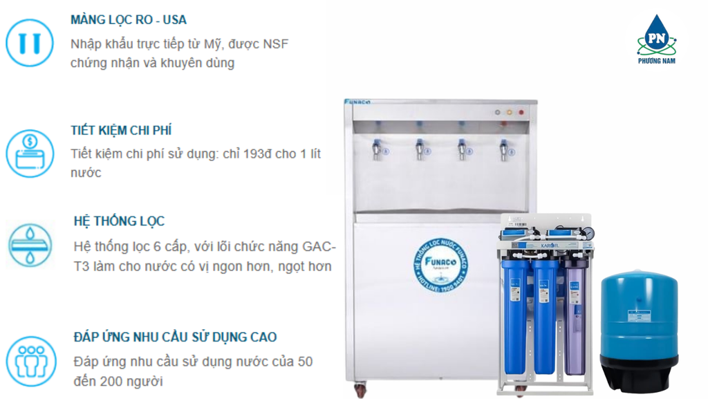 Nóng Lạnh Công Nghiệp Karofi - Phương Nam Water 2