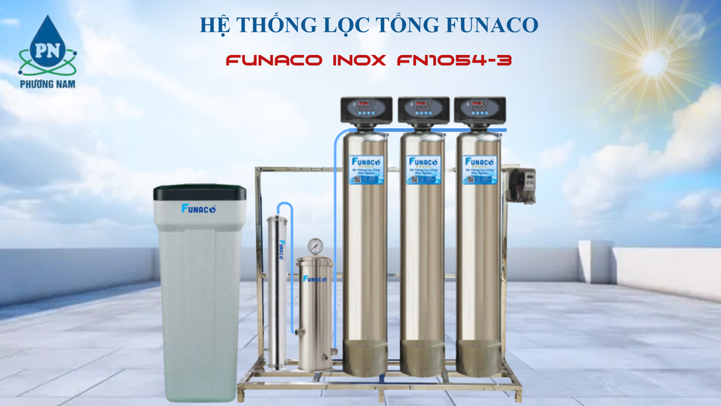 Funaco Inox FN1054-3 - Phương Nam Water 1