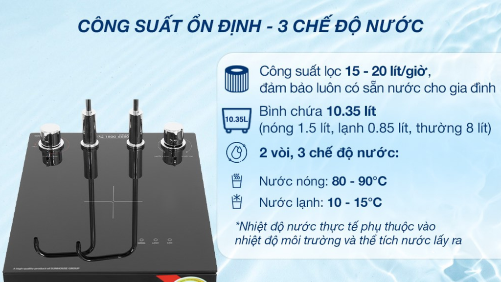 Sunhouse UltraPURE SHA76210KL - Phương Nam Water 4