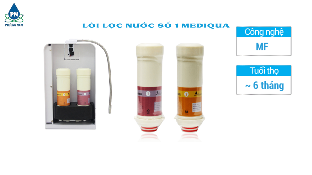 Lõi Lọc Nước Số 1 Mediqua - Phương Nam WATER 3