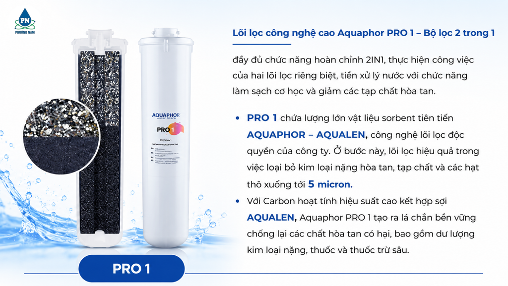 Lõi số 1 Máy Aquaphor Eco H Pro - Phương Nam Water