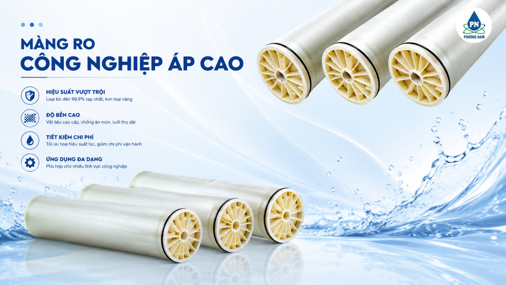 Màng RO Công Nghiệp Áp Cao - Phương Nam Water