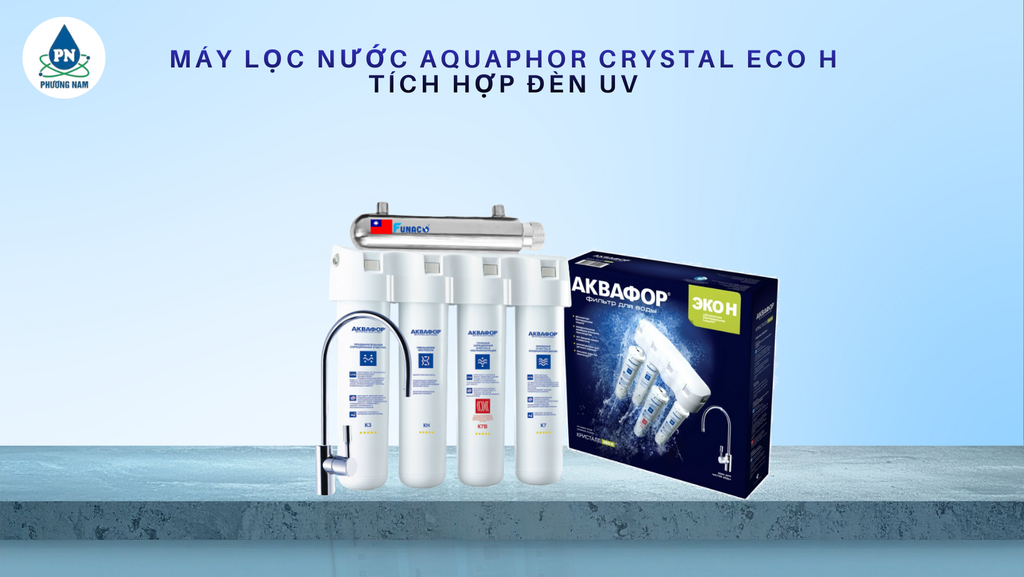 Aquaphor Crystal ECO H + Đèn UV - Phương Nam Water