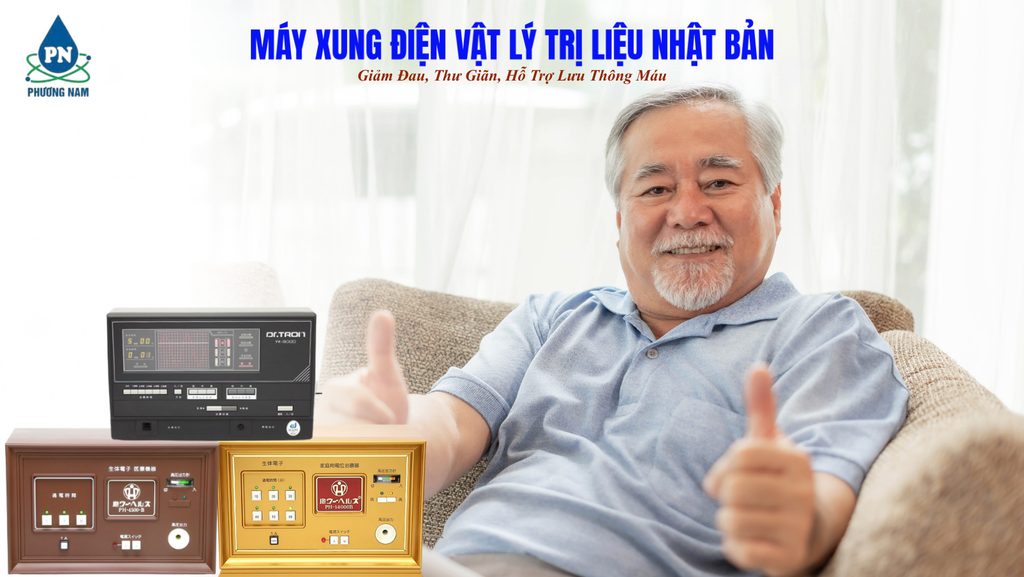 Máy Xung Điện Trị Liệu Nhật Bản PH-4500 - Phương Nam Water