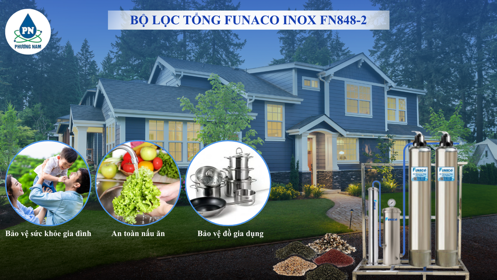 Funaco Inox FN848-2 - Phương Nam Water 1