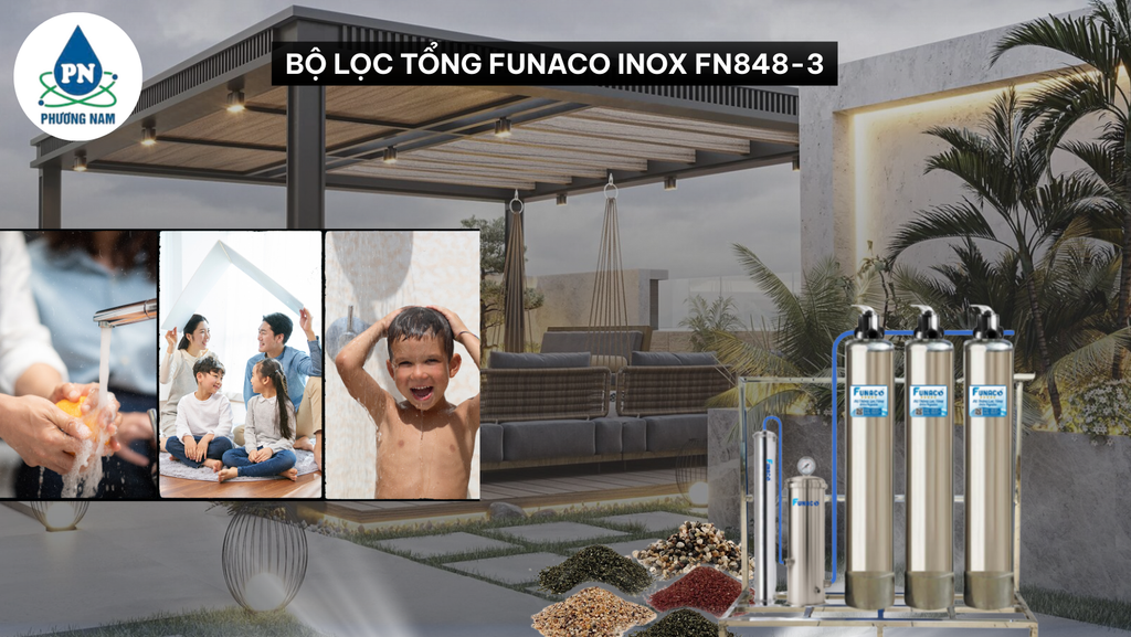 Funaco Inox FN848-3 - Phương Nam Water 1