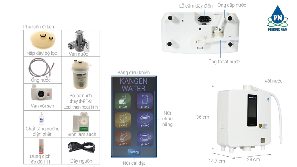 Kangen Leveluk K8 - Phương Nam Water 3