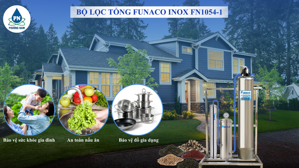 Funaco Inox FN1054-1 - Phương Nam Water 1