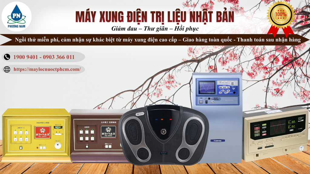 Máy Trị Liệu Nhật Bản - Phương Nam Water