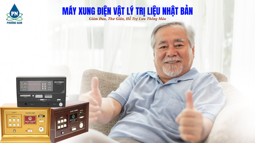 Máy Xung Điện Trị Liệu Nhật Bản - Phương Nam Water
