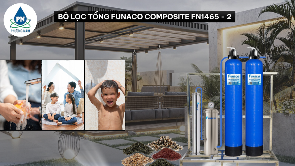 Bộ lọc tổng Funaco Composite FN1465 - 2 - Phương Nam Water 1
