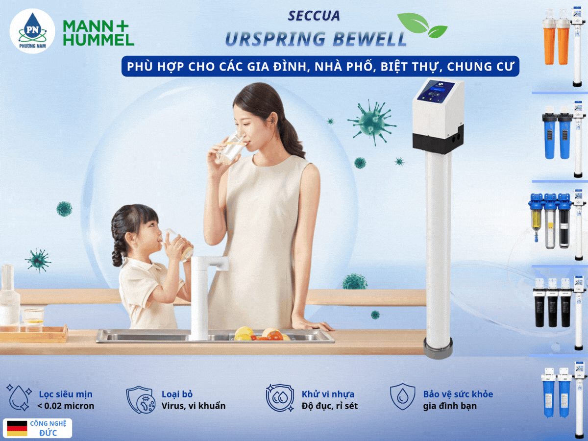 Seccua Urspring Bewell - Phương Nam Water 1