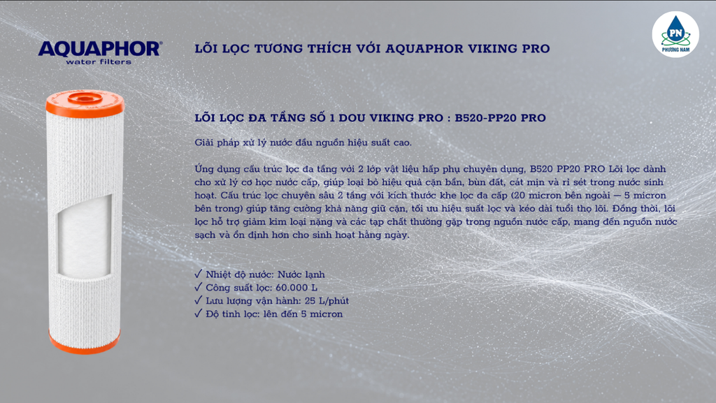 aquaphor b520 pp20 - Phương Nam Water