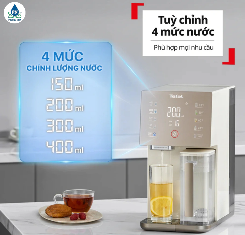 Máy lọc nước để bàn nóng nguội Tefal