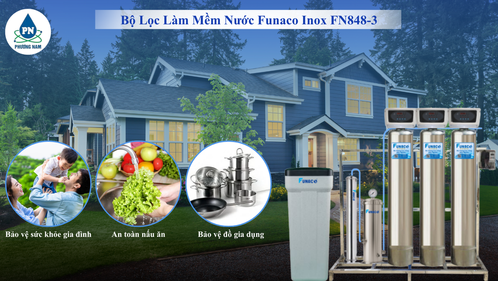 Funaco Inox FN848-3 - Phương Nam Water  2