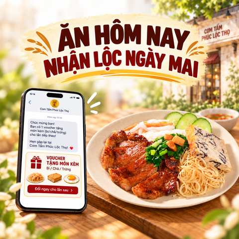 ĂN HÔM NAY, NHẬN LỘC NGÀY MAI