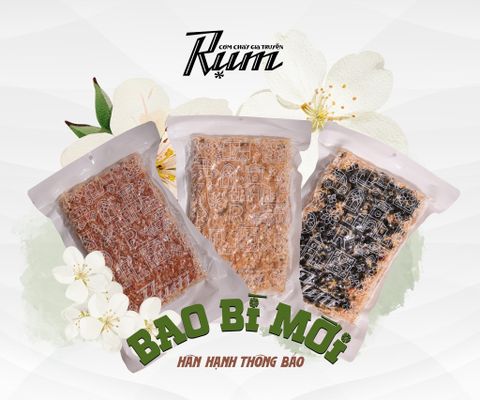 BAO BÌ MỚI CỦA RỤM