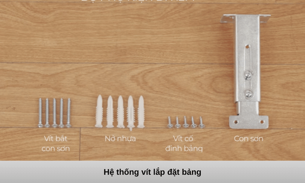 lắp đặt bảng trượt
