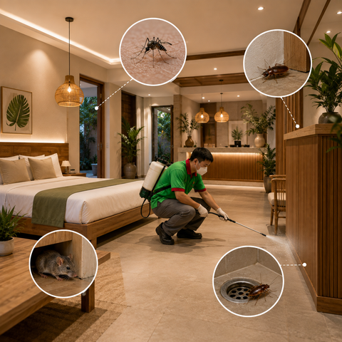 Giải Pháp Kiểm Soát Côn Trùng Cho Homestay