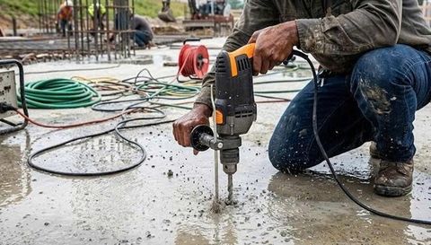 Hiểm họa rình rập từ máy khoan, máy cắt: Cách nhận biết và phòng ngừa điện giật dụng cụ cầm tay