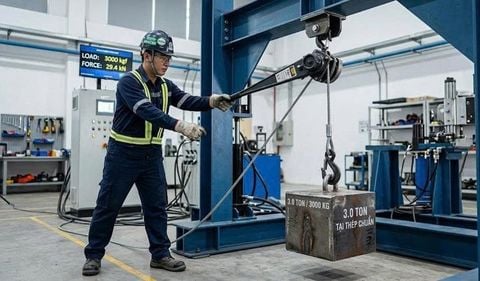 Biện pháp kiểm tra má phanh và cơ cấu hãm bánh cóc pa lăng cáp