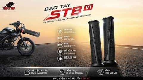 Bao Tay Xe Máy Chống Trượt STB V1: Giải Pháp Nâng Cấp Cảm Giác Lái An Toàn, Thể Thao