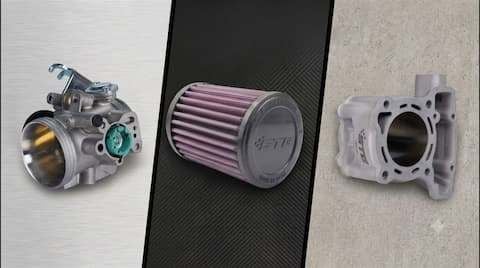 Nghệ Thuật Chế Tác Cơ Khí Công Nghệ Cao Với Combo Lọc Gió, Họng Xăng Và Lòng Trái STB