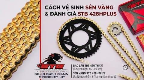 Cách Vệ Sinh Sên Vàng, Bao Lâu Thì Nên Thay Và Đánh Giá Chi Tiết Sên Vàng STB 428Hplus