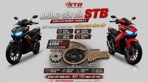 Cẩm Nang Toàn Diện Về Nhông Sên Dĩa STB Cho Winner Và Exciter – Tiêu Chuẩn Hiệu Suất Đường Đua