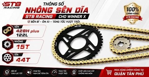 Thông Số NSD Winner X STB Racing Mua Hàng Chính Hãng Tại Quận Tân Phú