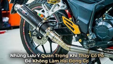 Những Lưu Ý Quan Trọng Khi Thay Cổ Pô Để Không Làm Hại Động Cơ