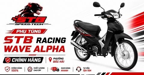 Phụ Tùng Honda Wave Alpha STB Racing Chính Hãng Phường Bắc Hải
