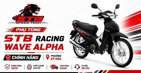 Phụ Tùng STB Racing Wave Alpha Chính Hãng Tại Kỳ Hòa