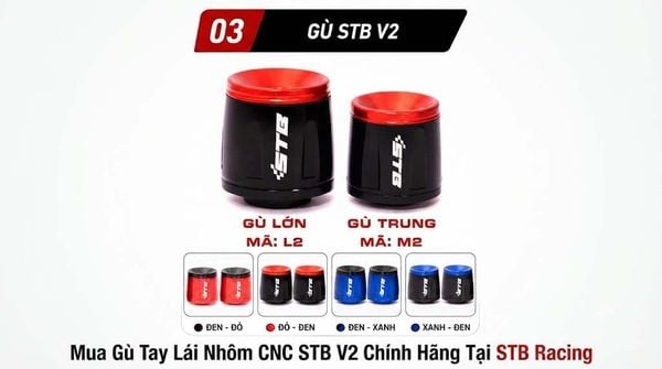 Địa chỉ mua gù tay lái STB V2 chính hãng