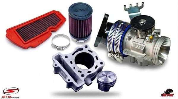 combo lọc gió, lòng trái và họng gió stb