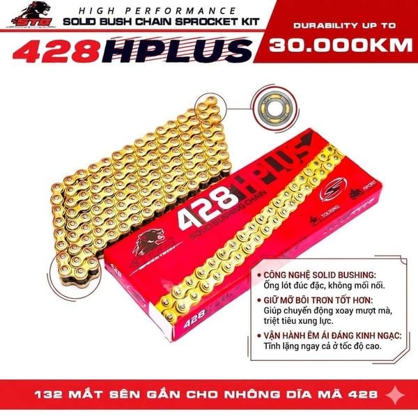 công nghệ ống lót đúc của sên 428H