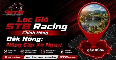 Lọc Gió STB Racing Chính Hãng Đắk Nông: Nâng Cấp Xe Ngay!