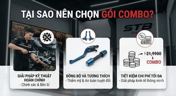 tại sao nên chọn combo bảo dưỡng và độ kiểng stb