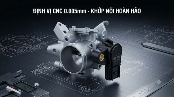 Họng gió STB và TPS STB khớp nối hoàn hảo