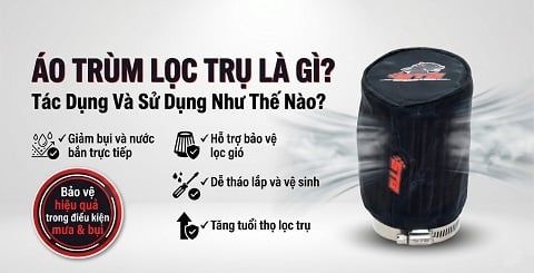 Áo Trùm Lọc Trụ Là Gì? Tác Dụng Và Cách Sử Dụng Từ STB Racing