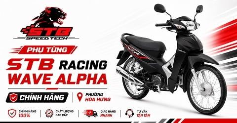 Phụ Tùng STB Racing Wave Alpha Chính Hãng Phường Hòa Hưng