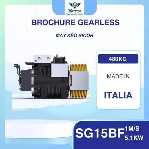 Máy kéo Sicor SG15BF chính hãng Italia tại nhà máy Vptech