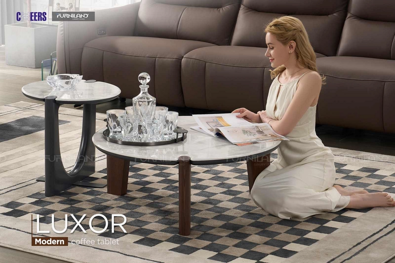 Bàn trà mặt đá Luxor