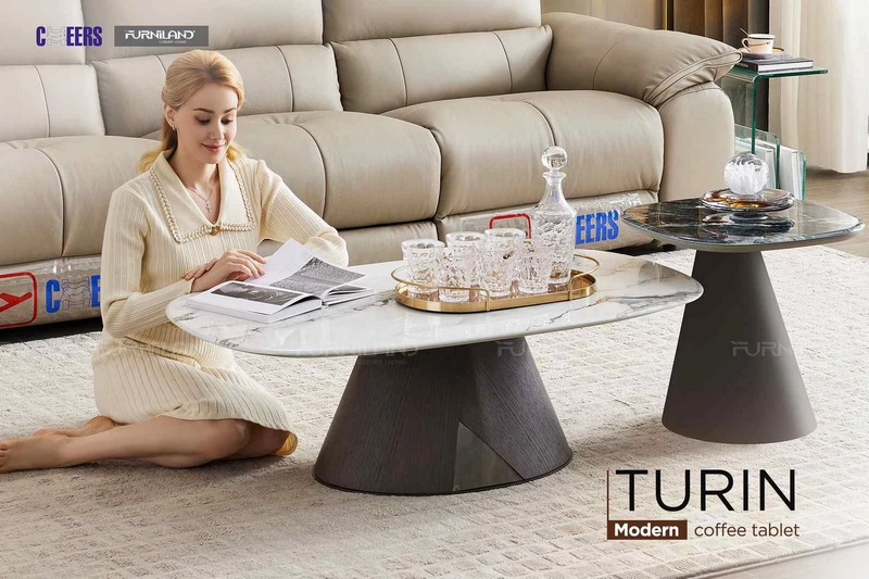 Bàn trà mặt đá Turin