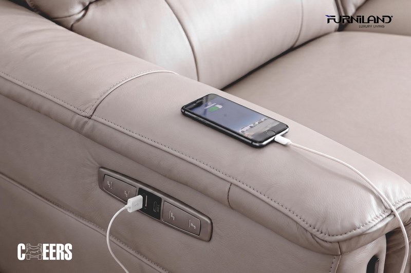 Sofa chỉnh điện Briston - Sofa thông minh - Cheers sofa
